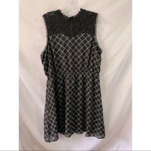 Lace Halter Top Dress